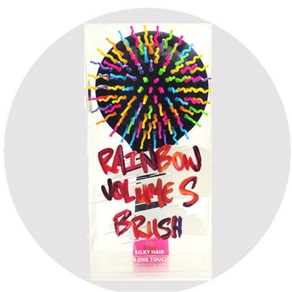 EYE-CANDY Rainbow Volume Brush New sealed box - Silky hair in one touch